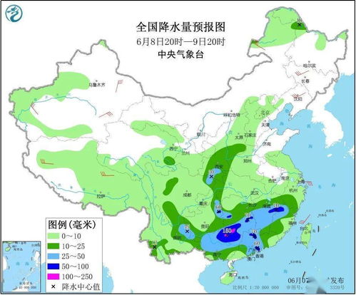 全国天气预报一周，南北温差大，降水分布不均，出行需留意