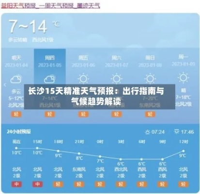 长沙天气预报15天准确一览表,天气变化早知道,出行安排更从容 长沙天气预报15天准确一览表,天气变化早知道,出行安排更从容